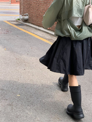 Letter embroidery coat