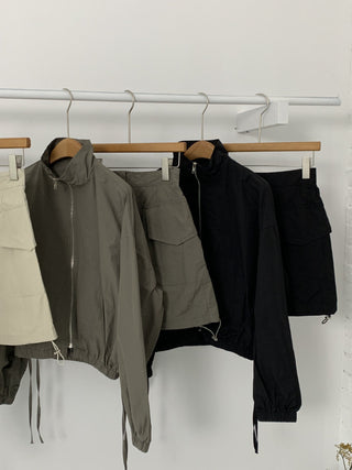 Workwear skirt suit