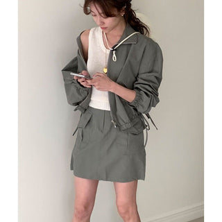 Workwear skirt suit