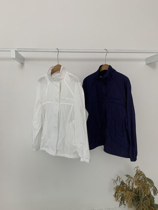 Stand collar zipper coat