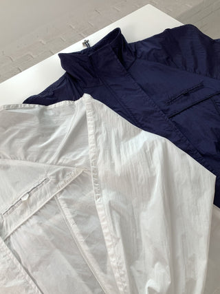 Stand collar zipper coat