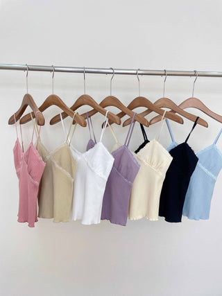 Lace slim Top