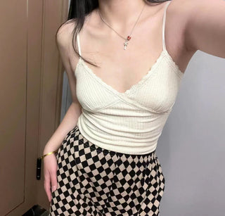 Lace slim Top