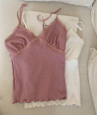 Lace slim Top