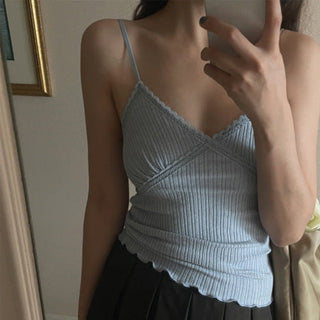 Lace slim Top
