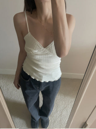 Lace slim Top