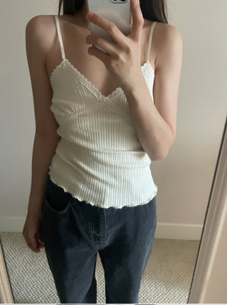 Lace slim Top