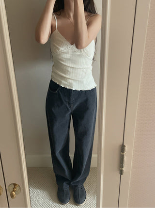 Lace slim Top