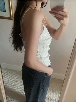 Lace slim Top