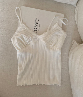Lace slim Top
