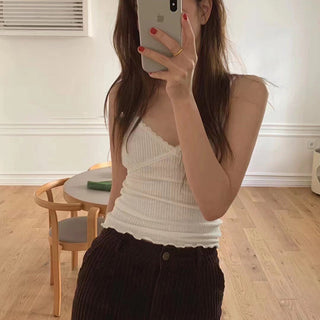 Lace slim Top