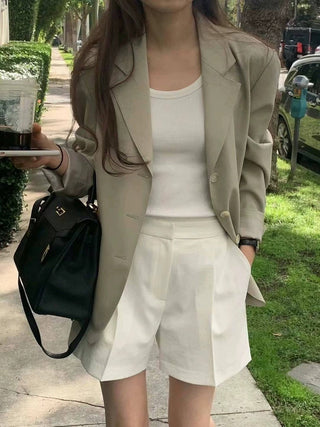 White slim Top