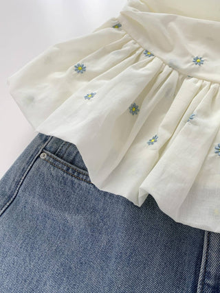 Daisy tube top