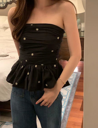 Daisy tube top