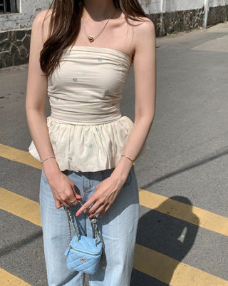 Daisy tube top
