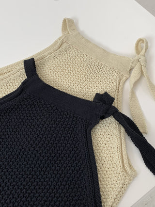 Cotton halter top
