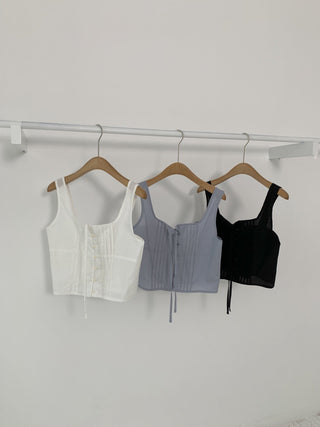 Bow pleated Top