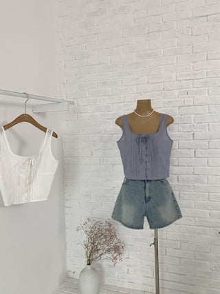 Bow pleated Top