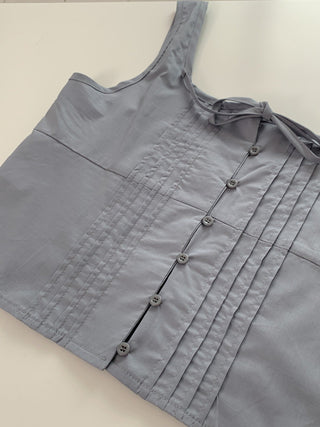 Bow pleated Top