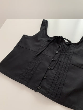 Bow pleated Top