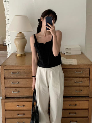 Bow pleated Top