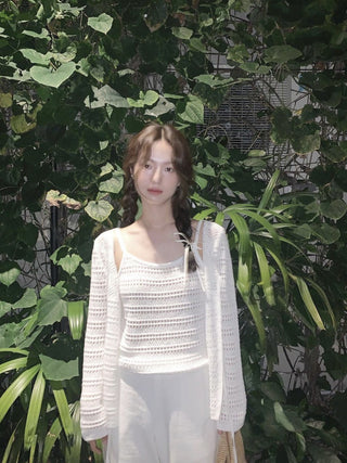 Knitted dress set