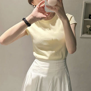 Basic round neck Top