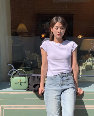 Basic round neck Top