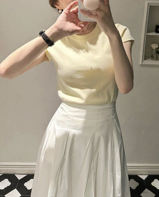Basic round neck Top