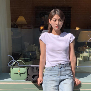 Basic round neck Top