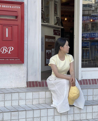 Basic round neck Top