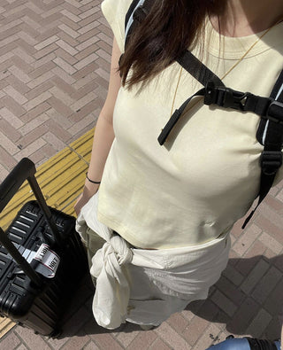 Basic round neck Top