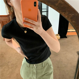 Basic round neck Top