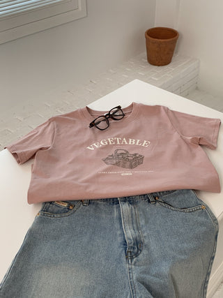 Letter shoulder Top