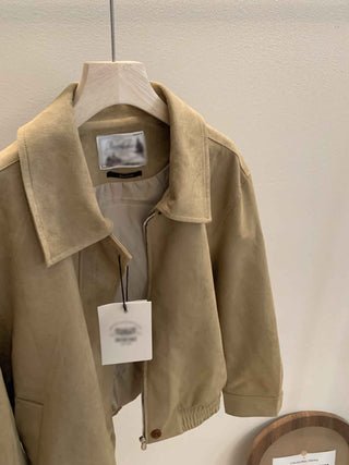 Vintage suede coat