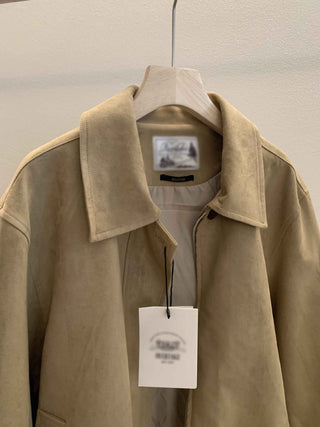 Vintage suede coat