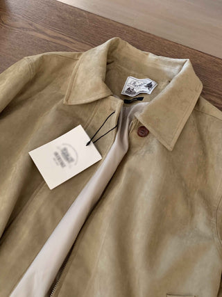 Vintage suede coat