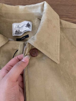 Vintage suede coat