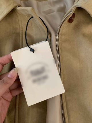 Vintage suede coat