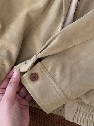 Vintage suede coat