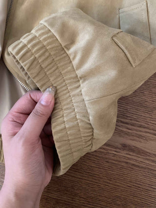 Vintage suede coat