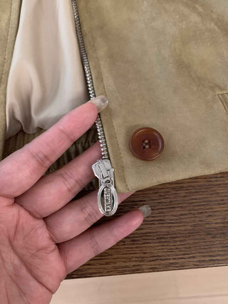 Vintage suede coat