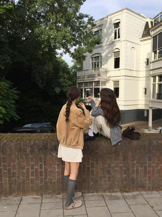 Vintage suede coat