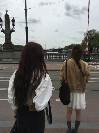 Vintage suede coat