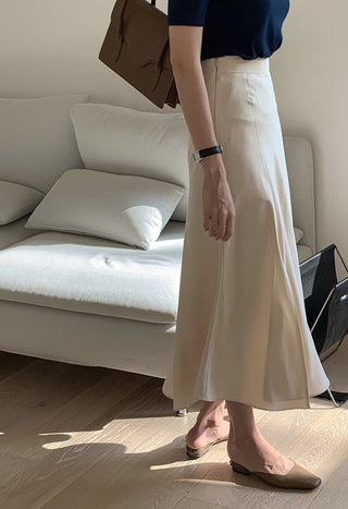 Half-collar knit Top