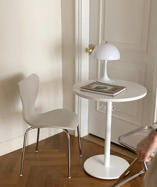 Half-collar knit Top