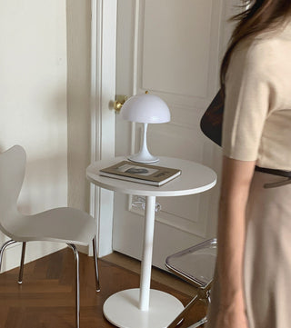 Half-collar knit Top