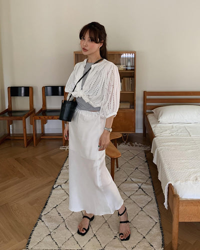 Lace batwing Top