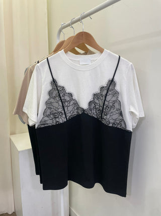 Patchwork lace Top