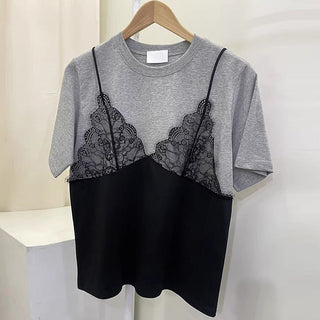 Patchwork lace Top